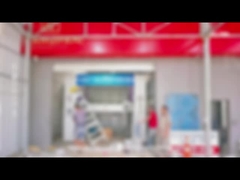 Kolon 5 Borstels Automatische Rollover Autoverwasmachine geïnstalleerd in Guinee!