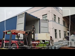 Kolon volle container 6 eenheden model KL360 plus touchless autowasmachines wordt geladen naar Rusland!