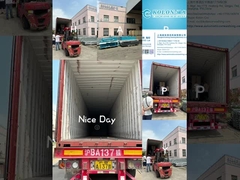 Kolon in Shanghai laadt 8 eenheden van Kolon KL360-2 dubbele wapens, dan schip naar Saoedi-Arabië!