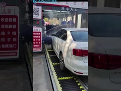 Kolon Dubbelgordel-Tunneltype Volledig Automatisch Autoverwas Systeem