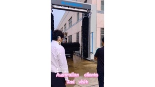 Bedankt voor de aanhoudende interesse van Australische klanten in KOLON-vrachtwagenwasmachines.