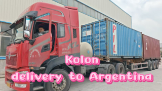Kolon Bus&Truck-wasmachine geleverd aan een gewaardeerde terugkerende klant in Argentinië