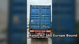 Kolon KL-360 autowasmachines geleverd in Europa