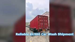 Kolon levert 2 eenheden model Kl360-1 autowasmachines en waterontharders verzending naar Bulgarije!