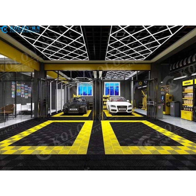 Plastic PP Interlocking Garage Floor Tile 2,0cm 3,0cm 4,0cm 5,0cm 6,0cm