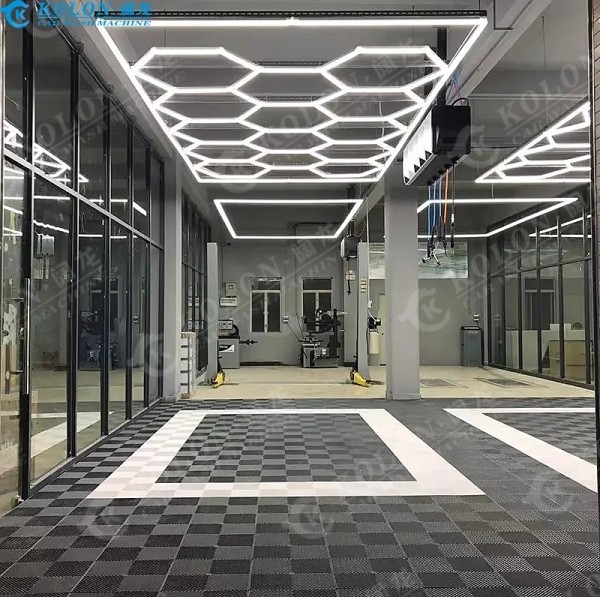 LED detailwerk lichtbuizen voor auto werkplaats honingraat