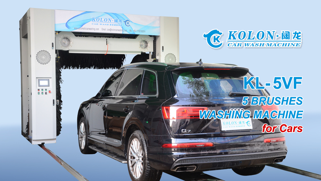 5 borstels Automatische rollover wasmachine Blower Automatisch omhoog naar beneden voor auto