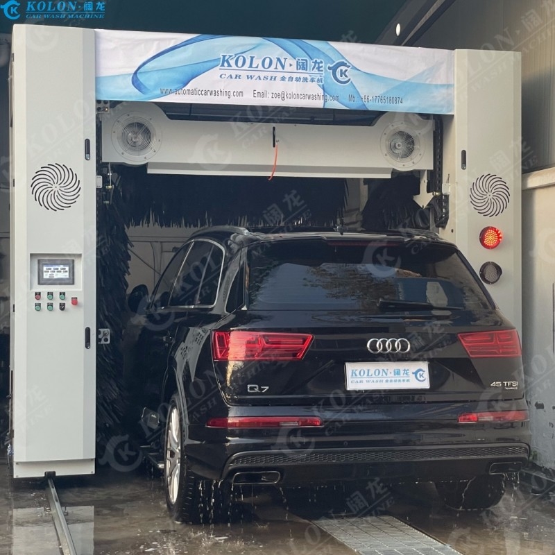 5 borstels Automatische rollover wasmachine Blower Automatisch omhoog naar beneden voor auto