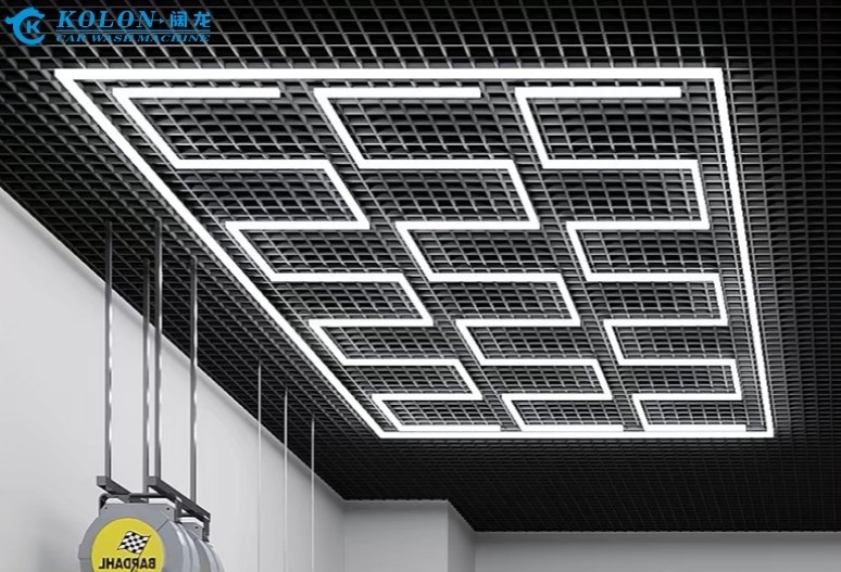 Plafonddetail LED-licht voor commerciële autoshows LED-werklamp voor garages