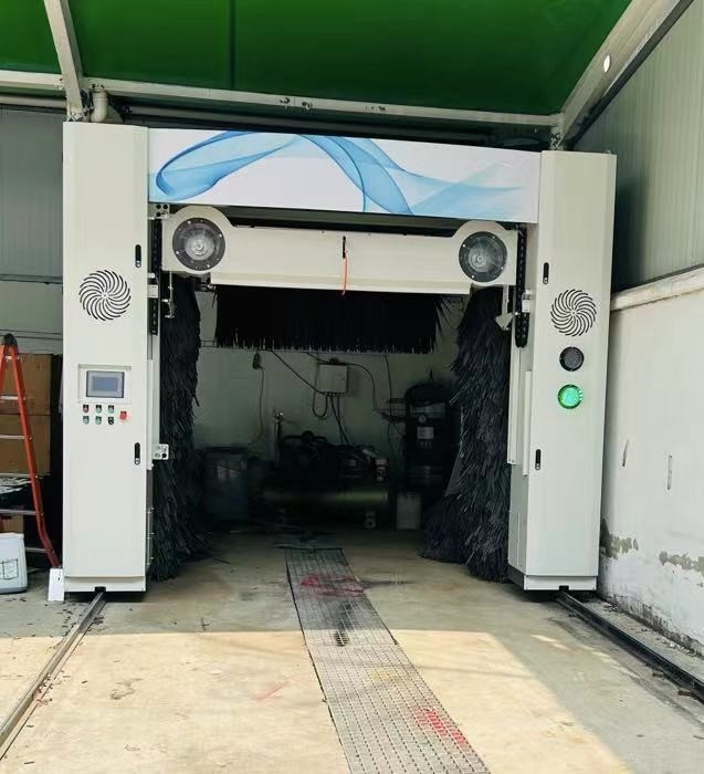 Garage Auto Wasmachine Rollover Water Spraying System met vijf borstels 80-100L/Car