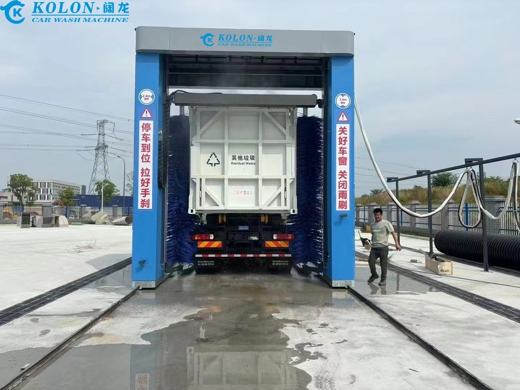 Waterbesparende buswasmachine KL-EN1 met 3-5 minuten wastijd en 67 kW vermogen