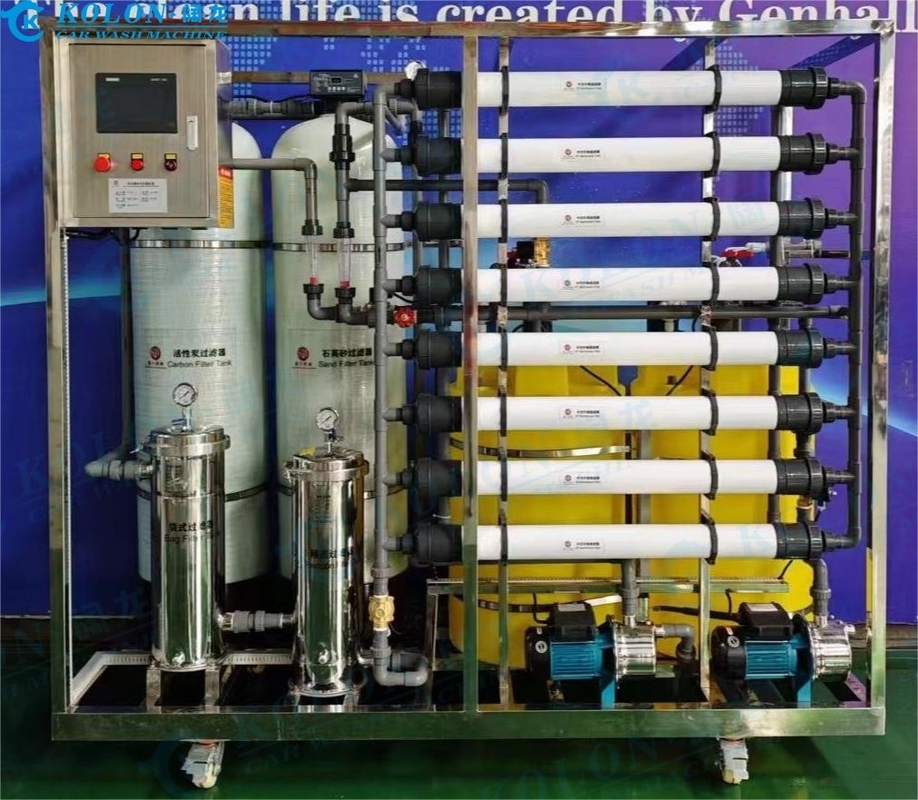 Kolon 6 stappen proceswater systeem State of the Art roestvrij staal afvalwaterzuiveringssysteem