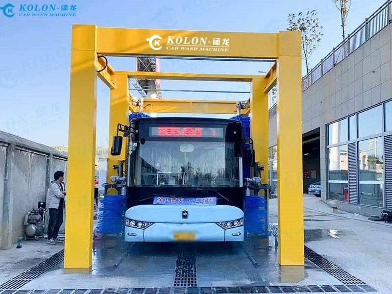 KOLON Vinnige en schoonmaakbare automatische busreinigingsmachine met 2-3min/auto schoonmaaksnelheid