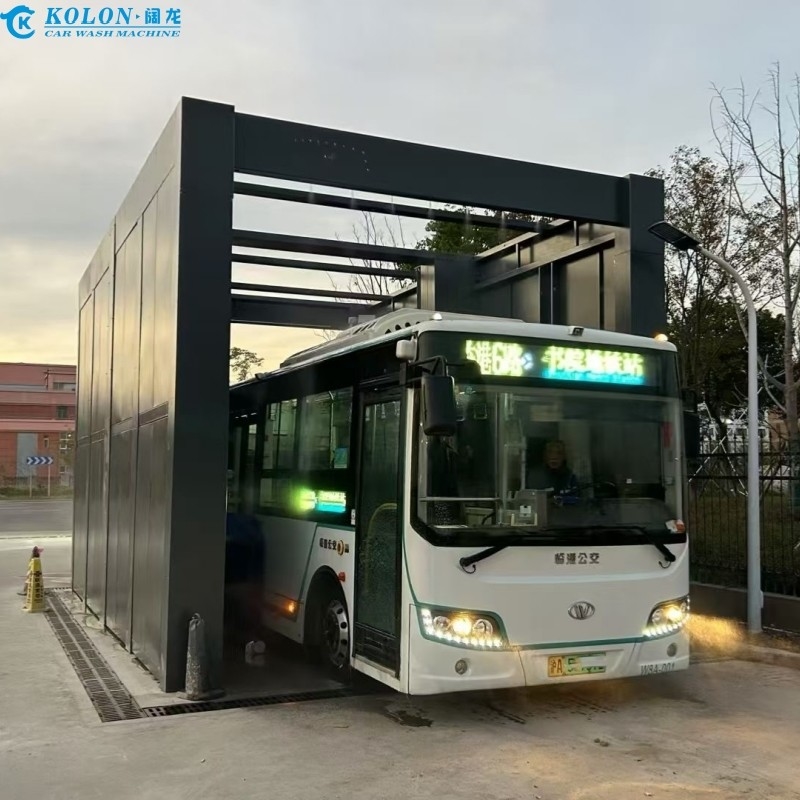 Tijdbesparing 3-5 minuten per auto Bus Reinigingsmachine met onbeperkte maximale lengte