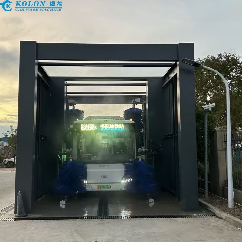 Tijdbesparing 3-5 minuten per auto Bus Reinigingsmachine met onbeperkte maximale lengte