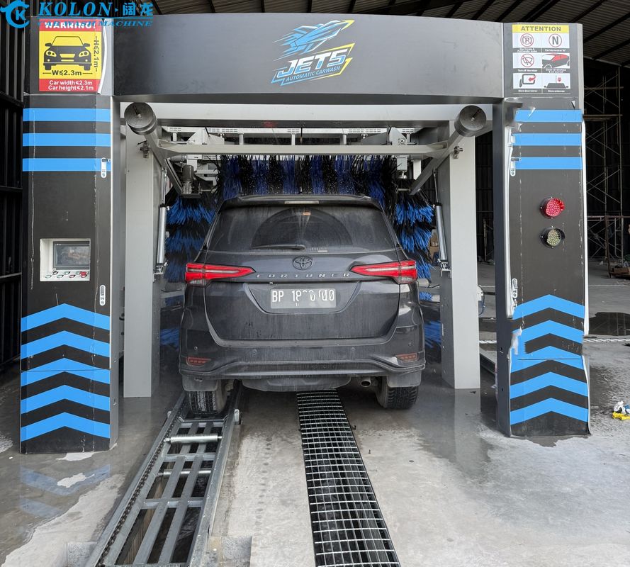 Kolon Innovatieve en geavanceerde tunnel autoverwasmachine voor superieure en precieze reiniging