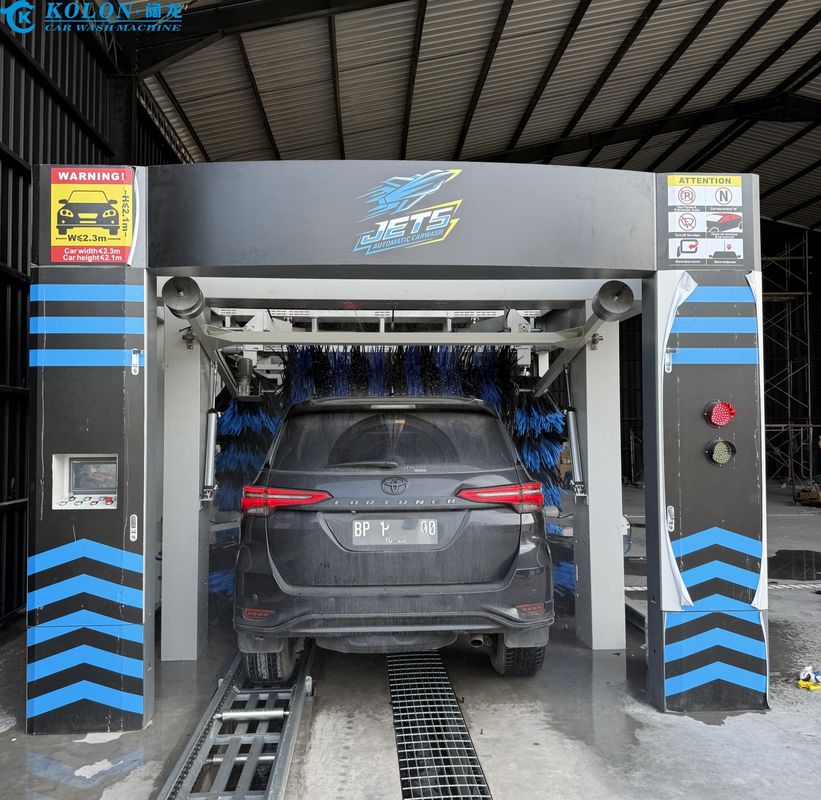 Kolon Innovatieve en geavanceerde tunnel autoverwasmachine voor superieure en precieze reiniging