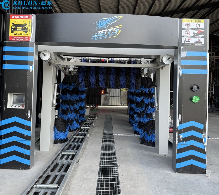 Kolon Innovatieve en geavanceerde tunnel autoverwasmachine voor superieure en precieze reiniging