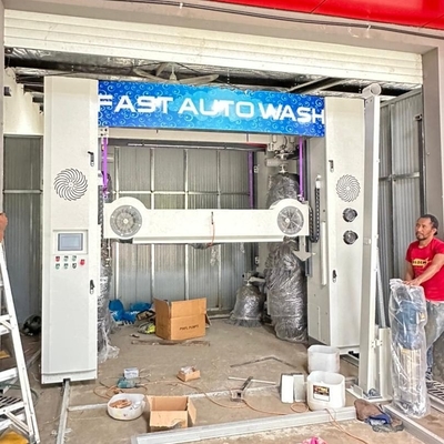 15 auto's/uur Autoverwasser met schuimbespuiting Snelle wastijd