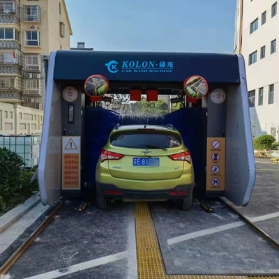 15 auto's/uur Rollover Autoverwasmachine met schuimspray
