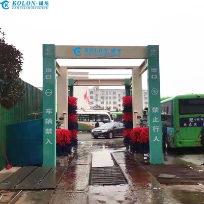 5-7 bussen/uur Buswasmachine met 2-3min/auto schoonmaak snelheid